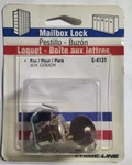 Lot Of 2 Nos S-4131 Mail Box Locks 5-PIN In. Nickel Face For S.h. Couch. Fixed Price $9.99.