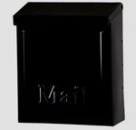 Gibraltar Vertical Galvanized Steel Wallmounted Black Lockable Mailbox THVKB0001. Fixed Price $37.99.