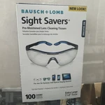 Bausch & Lomb 8574GM 8X5 Sight Savers Pre-moistened Lens Cleaning Tissue. Fixed Price $13.99.