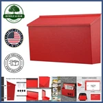Functional Wall-mount Mailbox With Top Access And Weather-resistant Features. Fixed Price $57.75.