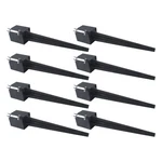 8 Pcs 24" Heavy Duty 4X4IN Fence Post Anchor Fit For 3.5X3.5IN Square Wood. Fixed Price $76.12.