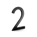 Montague Metal Products MHN-08-F-BK1-2 Floating House Number, 8" X 5.75" 0..... Fixed Price $11.58.