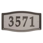Easy Street With 26 Self Stick Abs Numbers Wall Mount Bronze Whitehall Products. Fixed Price $38.14.