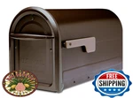 Architectural Mailboxes Mapleton Heavy Duty Steel Metal Post Mounted F. Fixed Price $84.15.