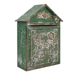 Vintage Green Wall Mount Mailbox For Outside, Metal Post Dark. Fixed Price $72.77.