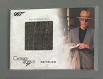 James Bond Motion SC04 Gettler Pin Striped Suit Costume Relic Card. Fixed Price $20.43.