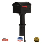 Architectural Mailboxes Grand Haven Plastic Post Kit Black Extra Lar. Fixed Price $145.98.