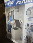 Outdoor Boxguard Large Lockable Mail Package Delivery Storage Drop Tan Cosco. Fixed Price $108.59.