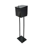Returned! Metal Ballot Box Donation Suggestion With Stand. Fixed Price $48.00.
