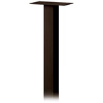 Standard Pedestal In Ground Mounted For Designer Roadside Mailbox Bronze. Fixed Price $199.72.
