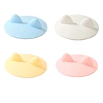 4PACK Cute Cat Ear Cup Lid Cover, Silicone Creative Anti-dust Rubber Airtight.... Fixed Price $13.75.