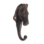 Cast Iron Horse Head Door Western Wall Hook Key Towel Coat Hanger Rustic Brown. Fixed Price $19.95.