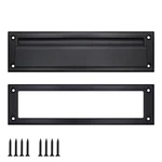 Mail Slot For Door, 13" 3.6" Heavy-duty Iron With Pre-drilled .... Fixed Price $32.79.