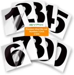 Isyfix Black Vinyl Numbers STICKERS,4 Inch Self Adhesive (2 Sets),premium Decal. Fixed Price $26.52.