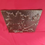 Maple Leaf Wall Tile Plaque By Whitehall Copper Tone Metal 8" X. Fixed Price $15.00.