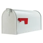 Architectural Mailboxes Elite Classic Galvanized Steel Post Mount White. Fixed Price $33.89.