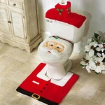 New Cute Christmas Toilet Seat Covers Creative Santa Claus Bathroom. Fixed Price $45.00.