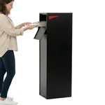 Modern Post-mount Mailbox Kit-large Capacity With Newspaper Slot & Magnetic Door. Fixed Price $413.99.