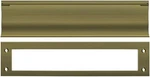 Deltana MS0030U5 Hd 3-1/16-INCH X 13-INCH Antique Brass Mail Slot Heavy Duty. Fixed Price $129.99.