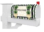 Double Topiary Mailbox Makeover Cover Standard Size. Fixed Price $16.00.