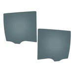 For Lincoln Mkx 2007-2015 Door Glass Driver And Passenger Side Pair Rear W/solar. Fixed Price $145.94.