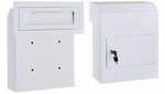Flybold Through-the-door Locking Key Drop Gray Heavy Duty Baffle Mailbox. Fixed Price $33.71.