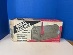 Vintage Steel City Corp Rural Mailbox Model 1-1 Galvanized Ribbed Usa New. Fixed Price $67.80.