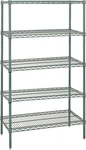 Quantum Storage Systems WR86-2130P-5 Wire Shelf Starter Kit Proform Green. Fixed Price $518.89.
