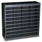 Safco 9221BLR Steel Literature Organizer Black 36 Compartments. Fixed Price $810.42.
