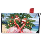 Briarwood Lane Festive Flamingos Mailbox Cover. Fixed Price $15.95.
