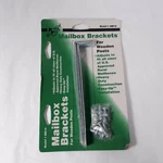Easy Mailbox Brackets For Wooden Post Model #MB10 The Solar Group. Fixed Price $15.16.