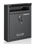Uniclife Wall Mount For Outside, Locking Box, Key Lock, Blcak. Fixed Price $41.16.