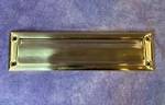 Baldwin Polished Brass Spring Tension Mail Slot For Door 13 X 3.5. Fixed Price $24.99.