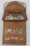 Ashland Fall Blush Rose Copper Mail Box Wall Hang Decor. Fixed Price $19.99.