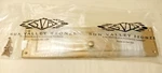 Sun Valley CS-MLST-R16 Mail Slot W/ Door & Interior Trim Polished Silicon Bronze. Fixed Price $500.00.