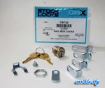 Compx National C8730, Pin Tumbler Mailbox Lock W/ 5 Cams. Fixed Price $16.95.