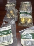 Gate House 3/4 Brass Cup 0308715 Lot 6 24 Pulls Total. Fixed Price $7.91.