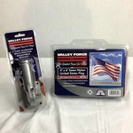 Valley Forge Usa Sewn 4'X6' Nylon Flag With Multi Position Aluminum Bracket. Fixed Price $80.00.