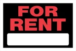 Hillman 839926 For Rent Sign With Space Fill In, 8X12 Inches,. Fixed Price $11.99.