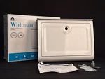 Whitman White Wall-mounted Modern Mailbox, Key Lock No. Fixed Price $14.99.