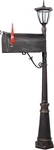 Mailbox Post Light Combination Kit For Outdoor, Solar Lamp Decorative Modern. Fixed Price $278.99.