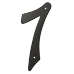 The Hillman Group 841630 4-INCH Black Die Cast Aluminum Number 7. Fixed Price $6.95.