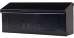 Wall Mount Vintage Mailbox Black Galvanized Steel Powder Coated 15.20. Fixed Price $20.00.
