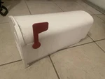 White Mailbox Deluxe Polybox Durable & Best Rust-proof Polymer Post Mounted Fast. Fixed Price $15.15.
