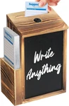 Uniclife Suggestion Box, Wooden Donation Boxes For Fundraising, Prayer. Fixed Price $37.79.