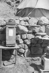 Keeping Touch With Home This Simple Post Box Old Photo. Fixed Price $6.06.