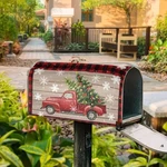 Christmas Waterproof Magnetic Mailbox Cover Standard 18X21IN Outdoor Decoration. Fixed Price $7.51.