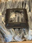 12 Pcs Fortress Deck Railing System, Post Base Cover, Black Sand #53504108. Fixed Price $80.10.
