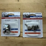 (2 Pack) Prime-line 4136 Mail Box Lock, Keyed, Diecast, 17/64. Fixed Price $13.95.