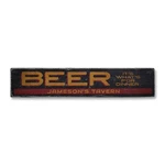 Beer It's What's For Dinner, Custom Bar - Rustic Distressed Wood Sign. Fixed Price $71.20.